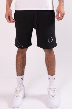 Logo Shorts With Denim Back Pocket