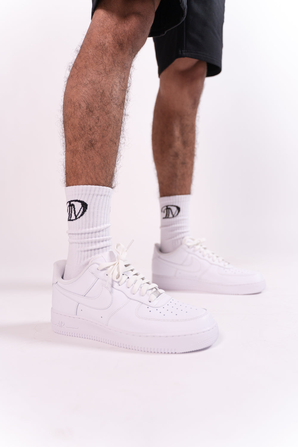 Cotton Blend Socks With Logo